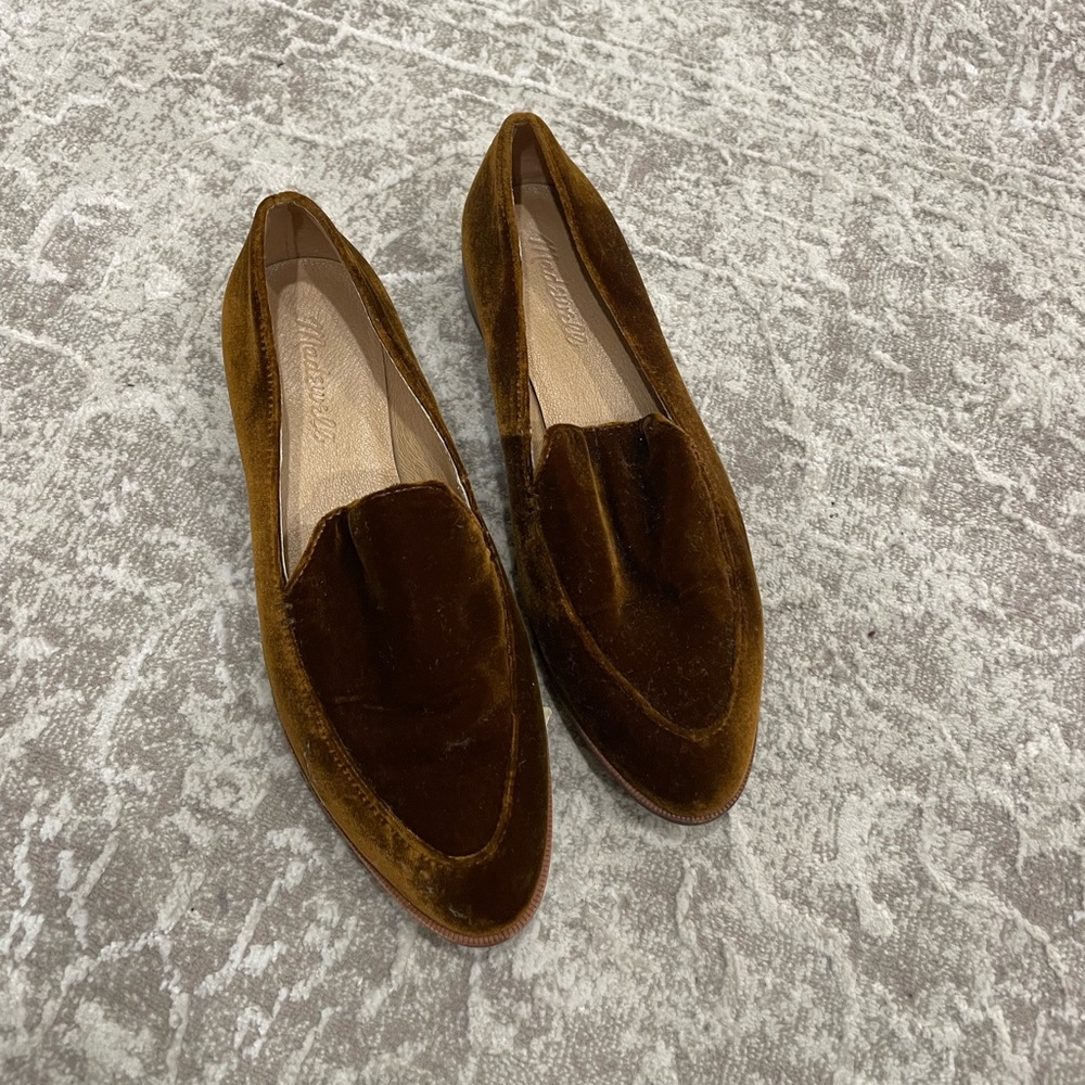 Madewell velvet flats